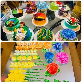 Combo Offer Basic To Advance Cake And Icing Technique